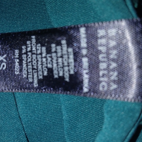 Banana Republic XS Teal Lace Camisole Top - Picture 4 of 4